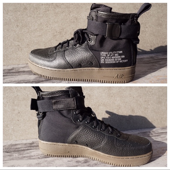 nike sf air force 1 mid men's shoe